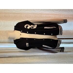 Misfits Varsity Style Shacket w/ Hood